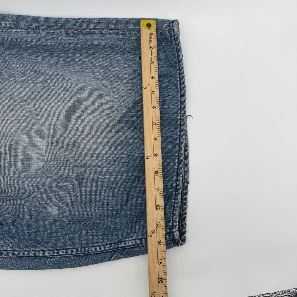 Jordan VTG Denim Shorts Mens 44 Blue Baggy Y2K Jumpman 23 Embroidered‎ Jorts